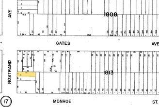 359 Nostrand Ave, Brooklyn, NY à louer Plan cadastral- Image 1 de 2