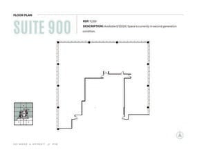 110 W A St, San Diego, CA à louer Plan d’étage- Image 1 de 1