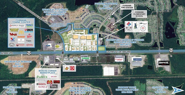 More details for 2601 Highway 52, Moncks Corner, SC - Land for Lease
