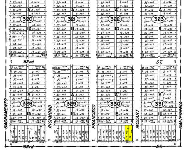 6250 S Mozart, Chicago, IL à vendre - Plan cadastral - Image 2 de 6