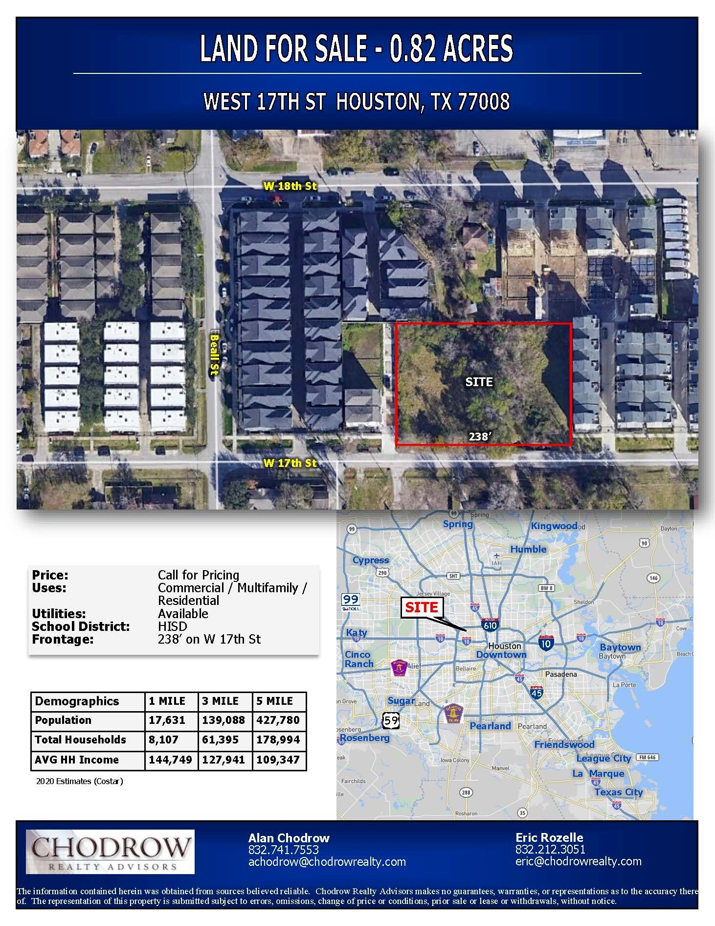 W 17th St, Houston, TX à vendre Photo du bâtiment- Image 1 de 6