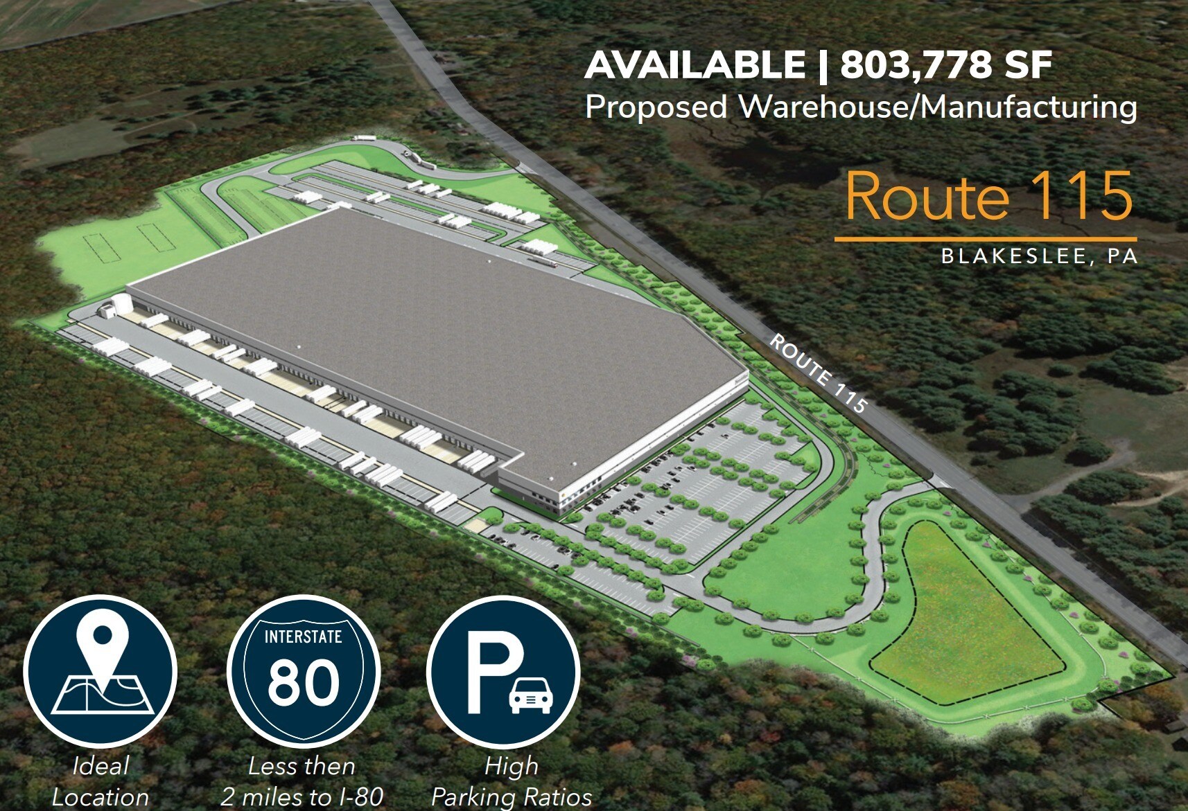 Route 115, Blakeslee, PA for lease Primary Photo- Image 1 of 4