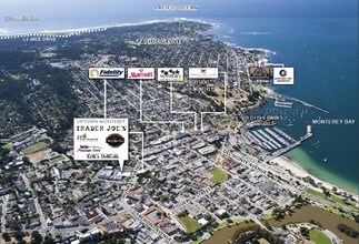 570 Munras Ave, Monterey, CA - AERIAL map view