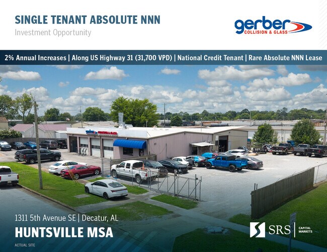 More details for 1311 5th Ave SE, Decatur, AL - Retail for Sale