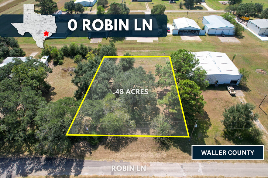 0 Robin Lane, Waller, TX à vendre - Photo principale - Image 1 de 12