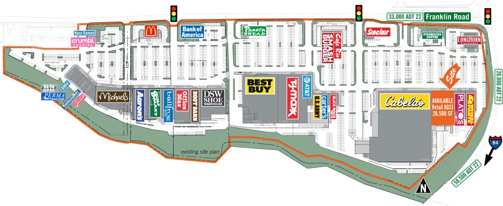 8033 W Franklin Rd, Boise, ID à louer - Photo du bâtiment - Image 2 de 18