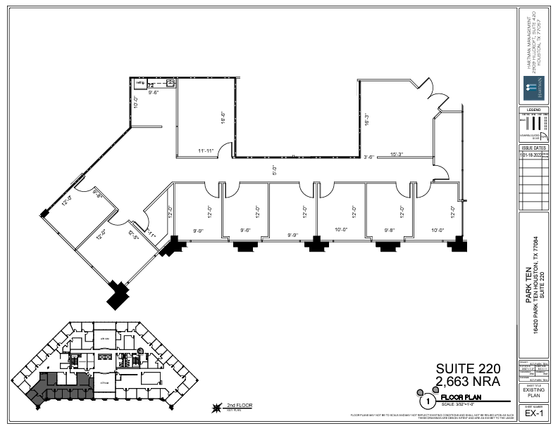 16420 Park Ten Place Dr, Houston, TX for lease Floor Plan- Image 1 of 1