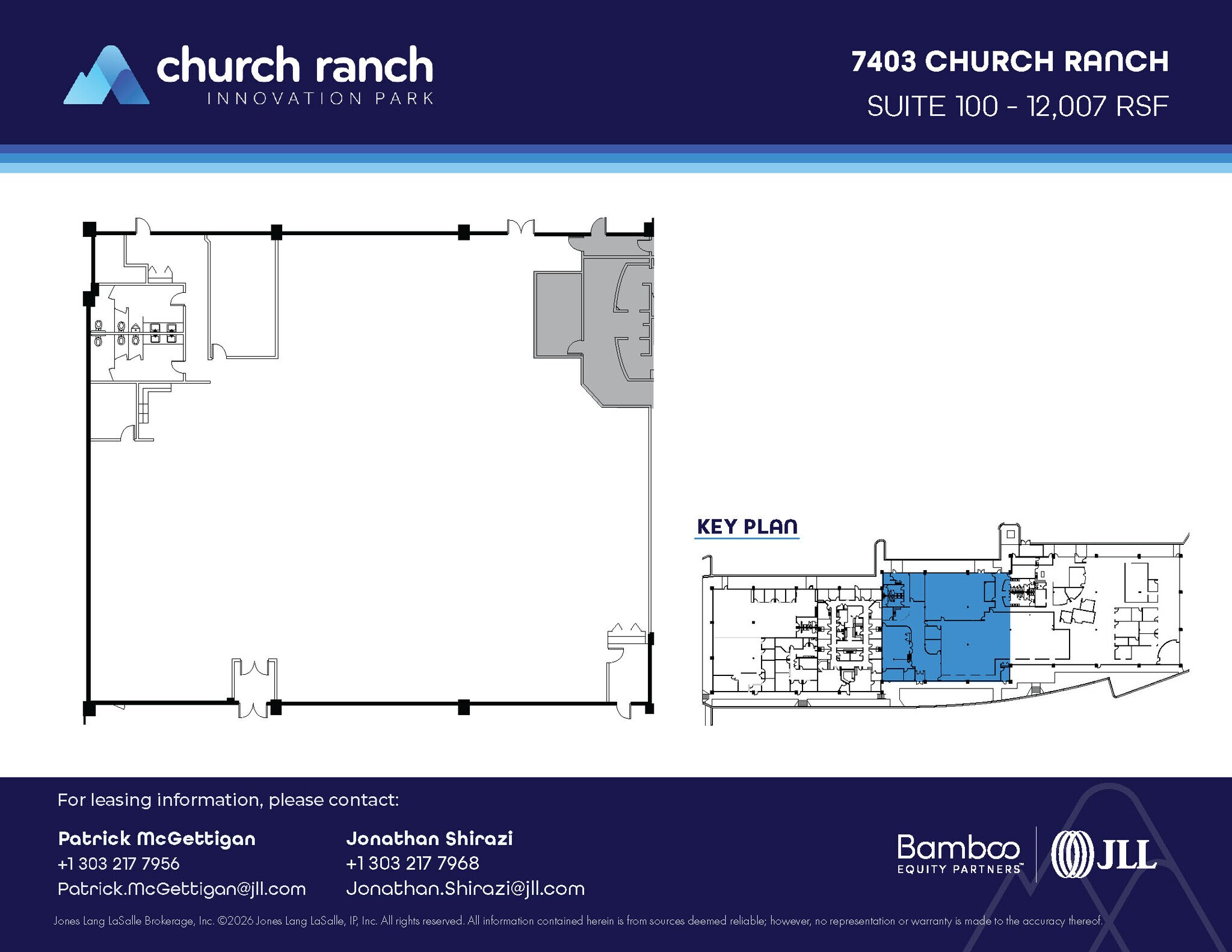 7403 Church Ranch Blvd, Westminster, CO à louer Plan d’étage- Image 1 de 1