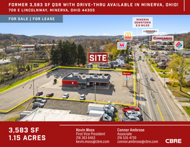 Former 3,583 SF QSR with Drive-Thru Available - Drive Through Restaurant