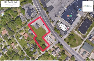 Plus de détails pour 10907 & 10911 Warwick Blvd, Newport News, VA - Terrain à louer