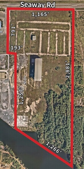 14005 Seaway Rd, Gulfport, MS à vendre - Aérien - Image 2 de 6