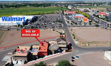 725 N. Main Street, Snowflake, AZ - Aerial map view