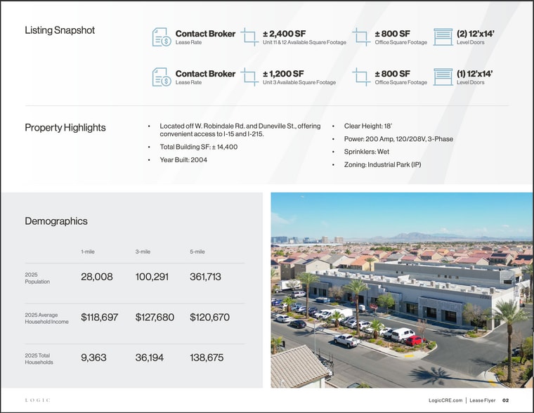 7770 Duneville St, Las Vegas, NV for lease - Building Photo - Image 3 of 15