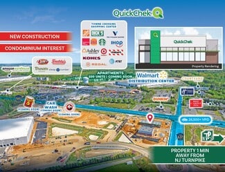 Plus de détails pour Burlington Mt Holly Rd & Irick rd, Westampton, NJ - Commerce de détail à vendre