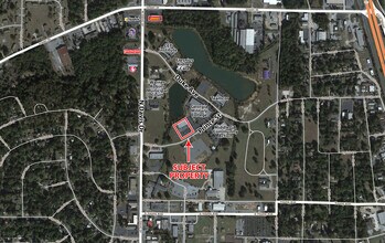 106-108 Prince St, Warner Robins, GA - AÉRIEN Vue de la carte