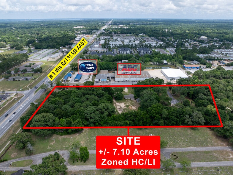 1861 W Nine Mile Rd, Pensacola, FL à vendre - Photo du bâtiment - Image 3 de 19
