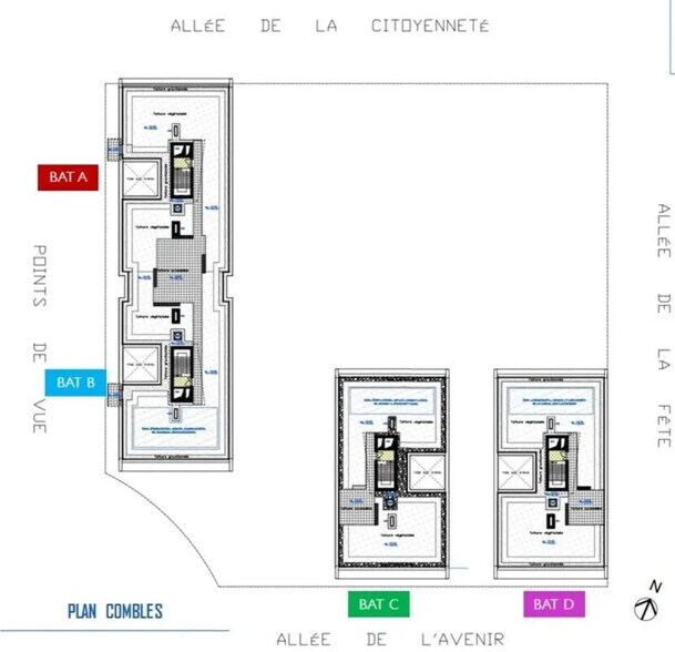 Allée De La Citoyenneté, Lieusaint for lease - Site Plan - Image 3 of 9