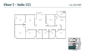 1970 Broadway, Oakland, CA à louer Plan d’étage- Image 1 de 1