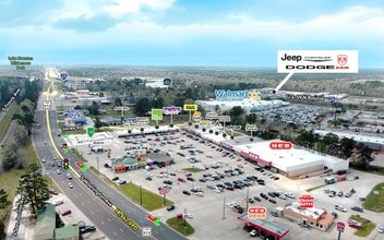 142 Truly Plz, Cleveland, TX - Aérien  Vue de la carte