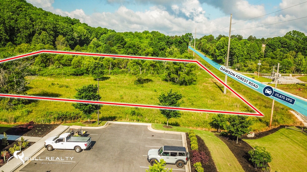 Corner of Dawson Forest Rd & Parker Forest Rd, Dawsonville, GA for sale - Building Photo - Image 3 of 7