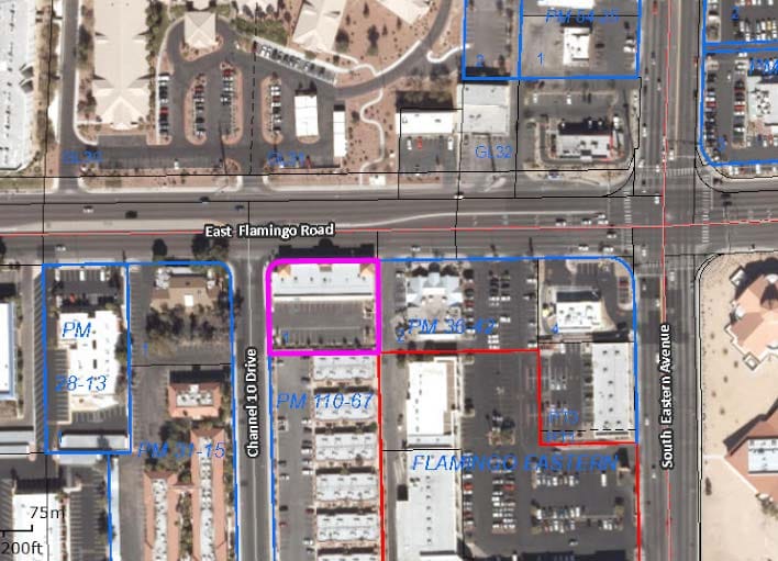 2285 E Flamingo Rd, Las Vegas, NV for lease - Aerial - Image 3 of 23