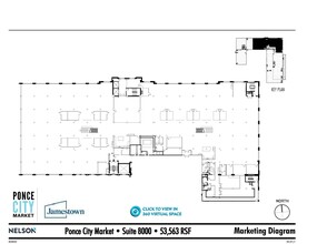 675 Ponce de Leon Ave NE, Atlanta, GA à louer Plan d’étage- Image 1 de 12