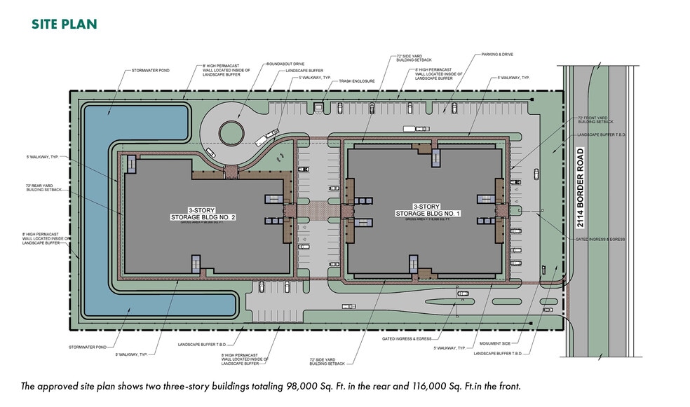 2114 Border Rd, Venice, FL for sale - Site Plan - Image 3 of 9