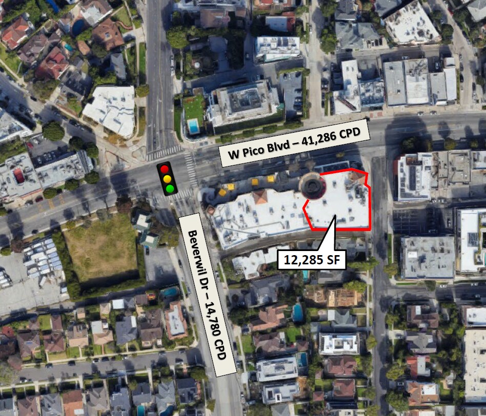 9616-9618 W Pico Blvd, Los Angeles, CA for lease Map- Image 1 of 1