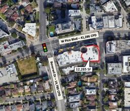 9616-9618 W Pico Blvd, Los Angeles, CA for lease Map- Image 1 of 1