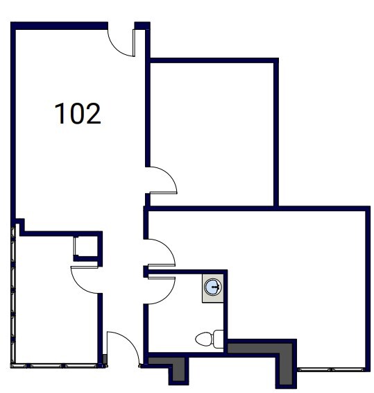 1245 W Huntington Dr, Arcadia, CA à louer Plan d’étage- Image 1 de 1