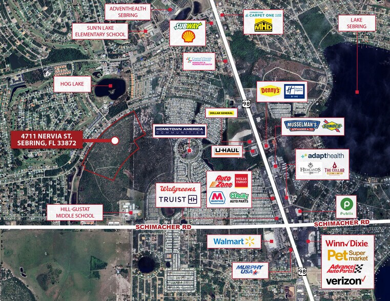 4711 Nervia st, Sebring, FL à vendre - Photo du bâtiment - Image 2 de 16