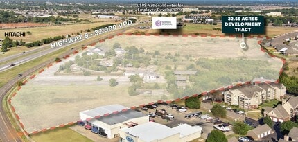 1800 & 1900 Ann Branden Blvd, Norman, OK - AERIAL map view - Image1