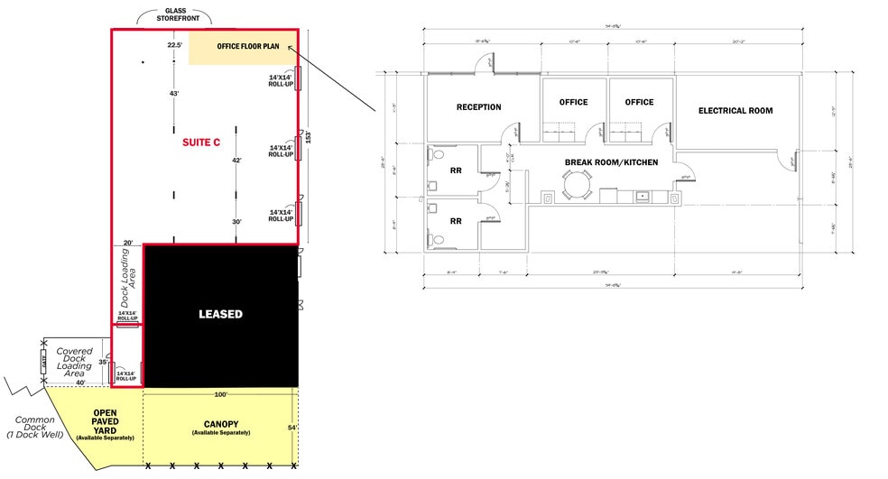 301 Espee St, Bakersfield, CA for lease - Floor Plan - Image 2 of 5