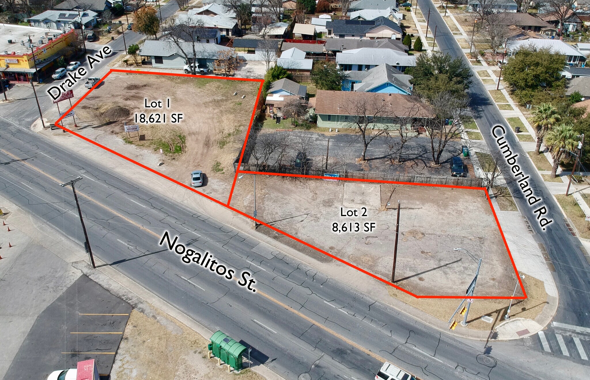 1417 Nogalitos St, San Antonio, TX à vendre Aérien- Image 1 de 4