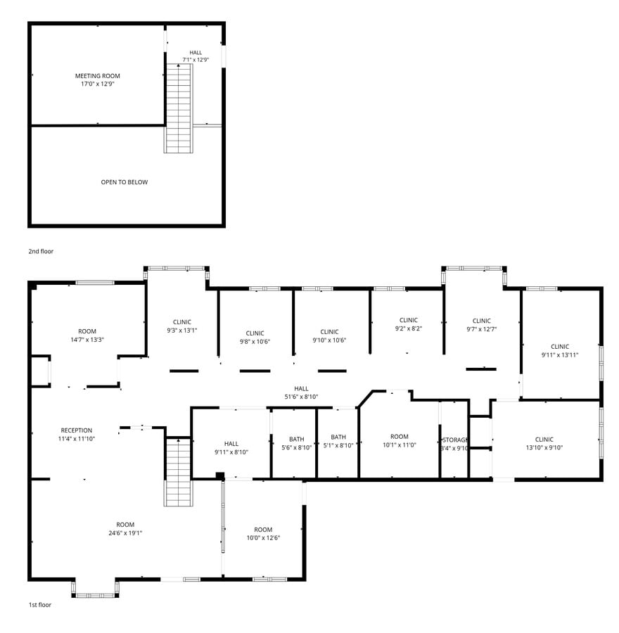 6201-6215 Executive Blvd, Rockville, MD 20852 - Unit 6209-6211 -  - Floor Plan - Image 1 of 1