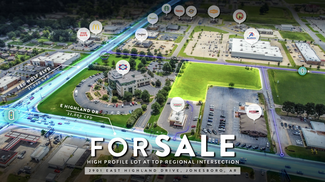 Plus de détails pour 2901 E Highland Dr, Jonesboro, AR - Terrain à vendre