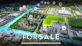 Plus de détails pour 2901 E Highland Dr, Jonesboro, AR - Terrain à vendre