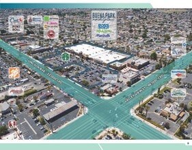 5885-5895 Lincoln Ave Park, Buena Park, CA - Aérien  Vue de la carte - Image1