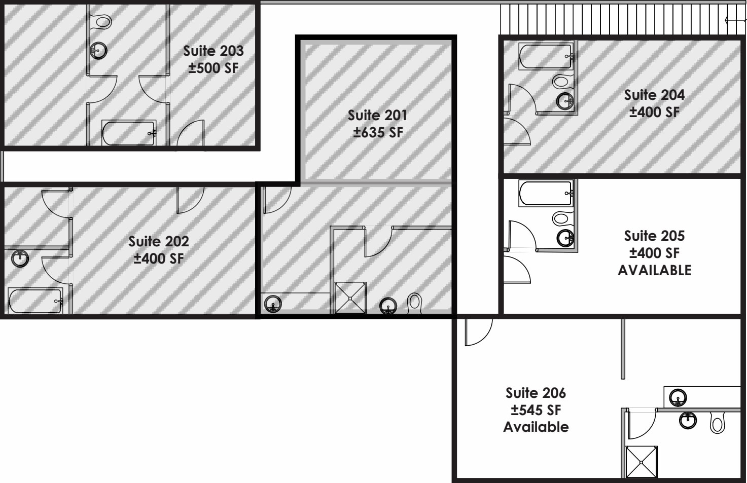 1624 E Washington St, Phoenix, AZ à louer Plan d’étage- Image 1 de 1