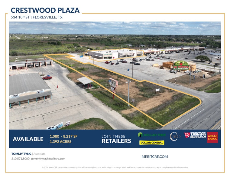 534 10th St, Floresville, TX for sale - Aerial - Image 2 of 6