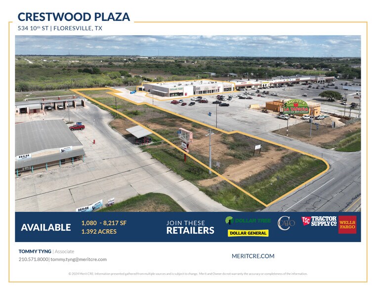 534 10th St, Floresville, TX à vendre - Aérien - Image 2 de 6