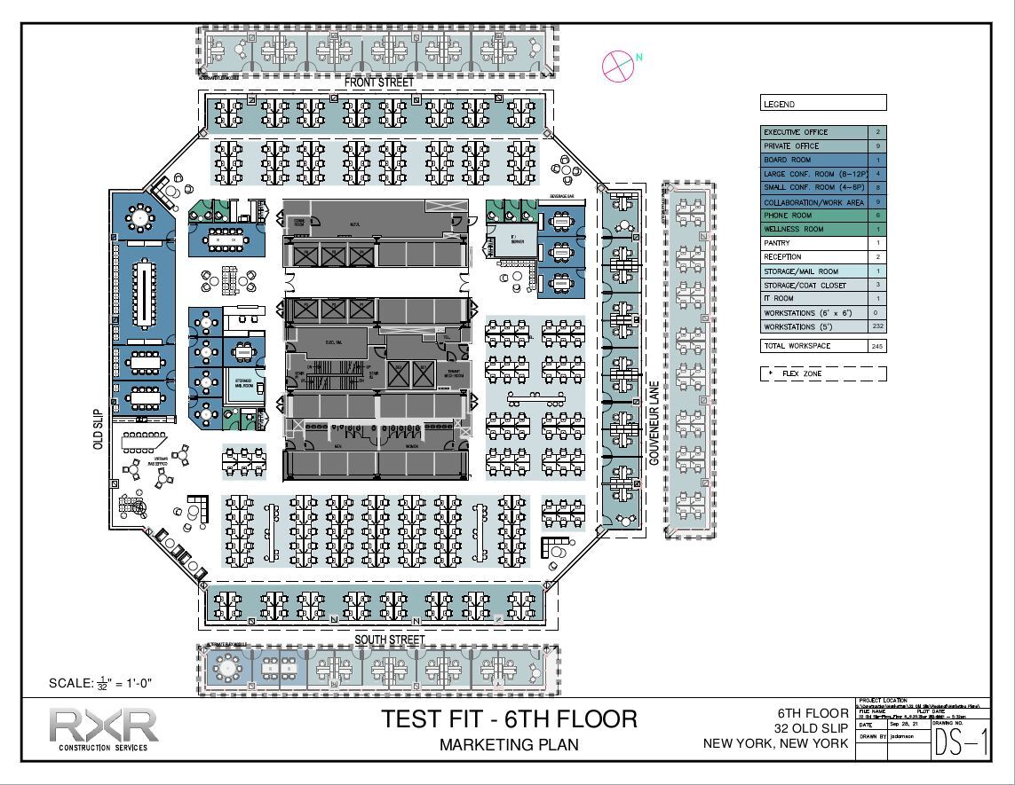 32 Old Slip, New York, NY for lease Floor Plan- Image 1 of 10