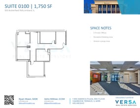 555 E Butterfield Rd, Lombard, IL à louer Plan d’étage- Image 1 de 1
