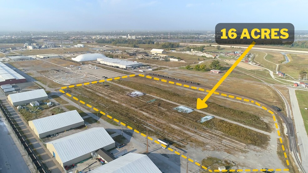 000 4th St, Madison, IL à louer - Aérien - Image 2 de 4