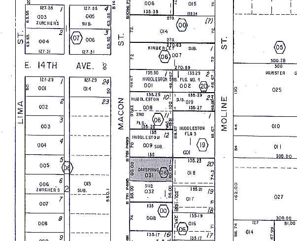 1342 Macon St, Aurora, CO à vendre - Plan cadastral - Image 2 de 3