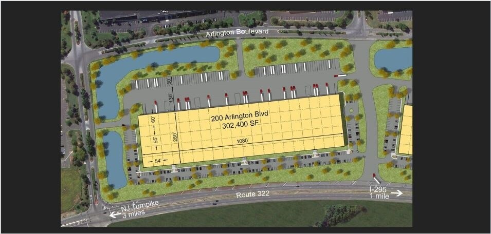 200 Arlington Blvd, Logan Township, NJ à louer - Photo du bâtiment - Image 3 de 4