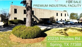More details for 20235 Rhodes Rd, Spring, TX - Industrial for Sale