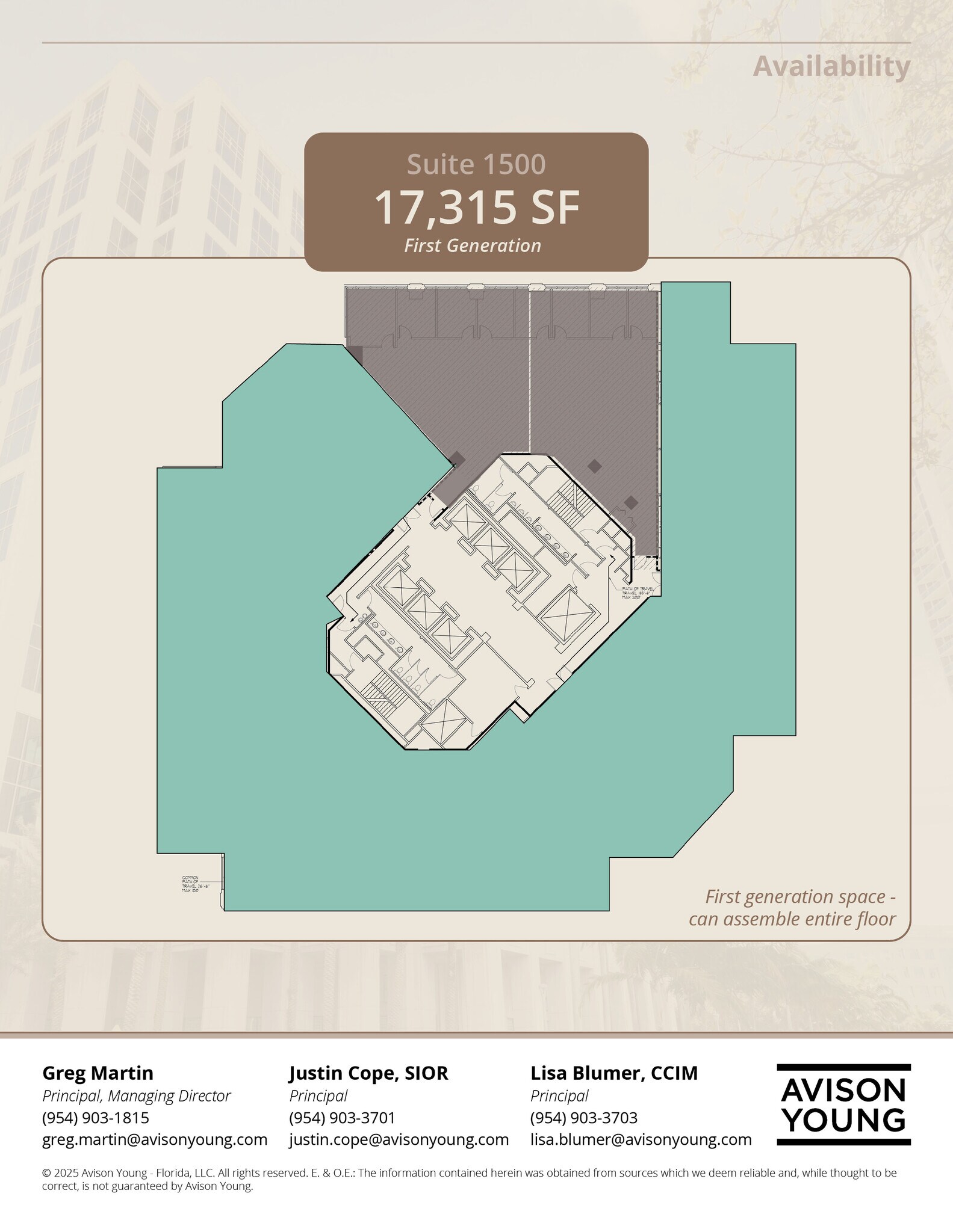 200 E Las Olas Blvd, Fort Lauderdale, FL for lease Floor Plan- Image 1 of 1