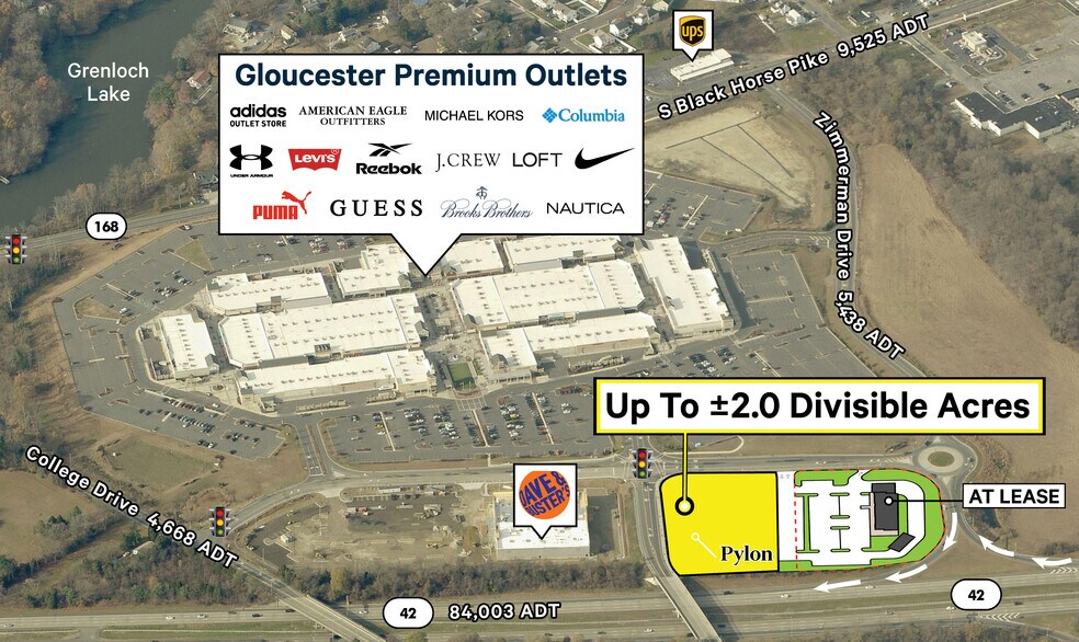 100 Premium Outlet Dr, Blackwood, NJ for lease - Building Photo - Image 1 of 3