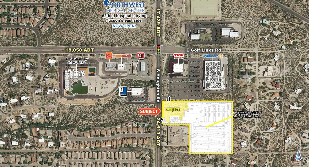 2885 S Houghton Rd, Tucson, AZ à louer - Photo du bâtiment - Image 1 de 6